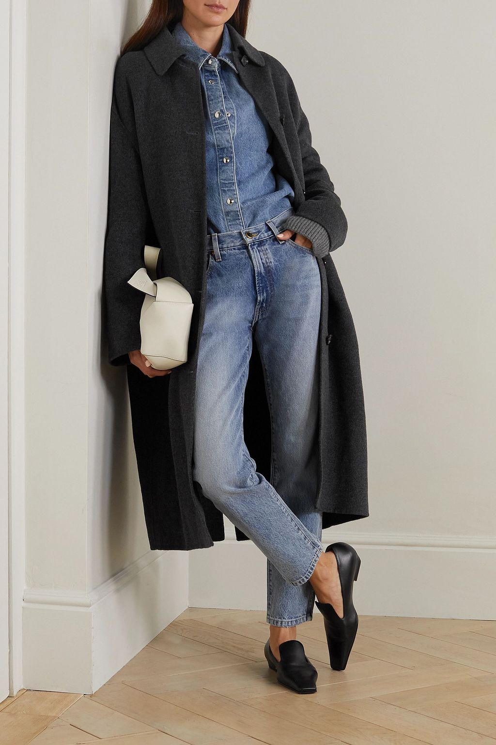 TOTEME Doublé oversized wool coat