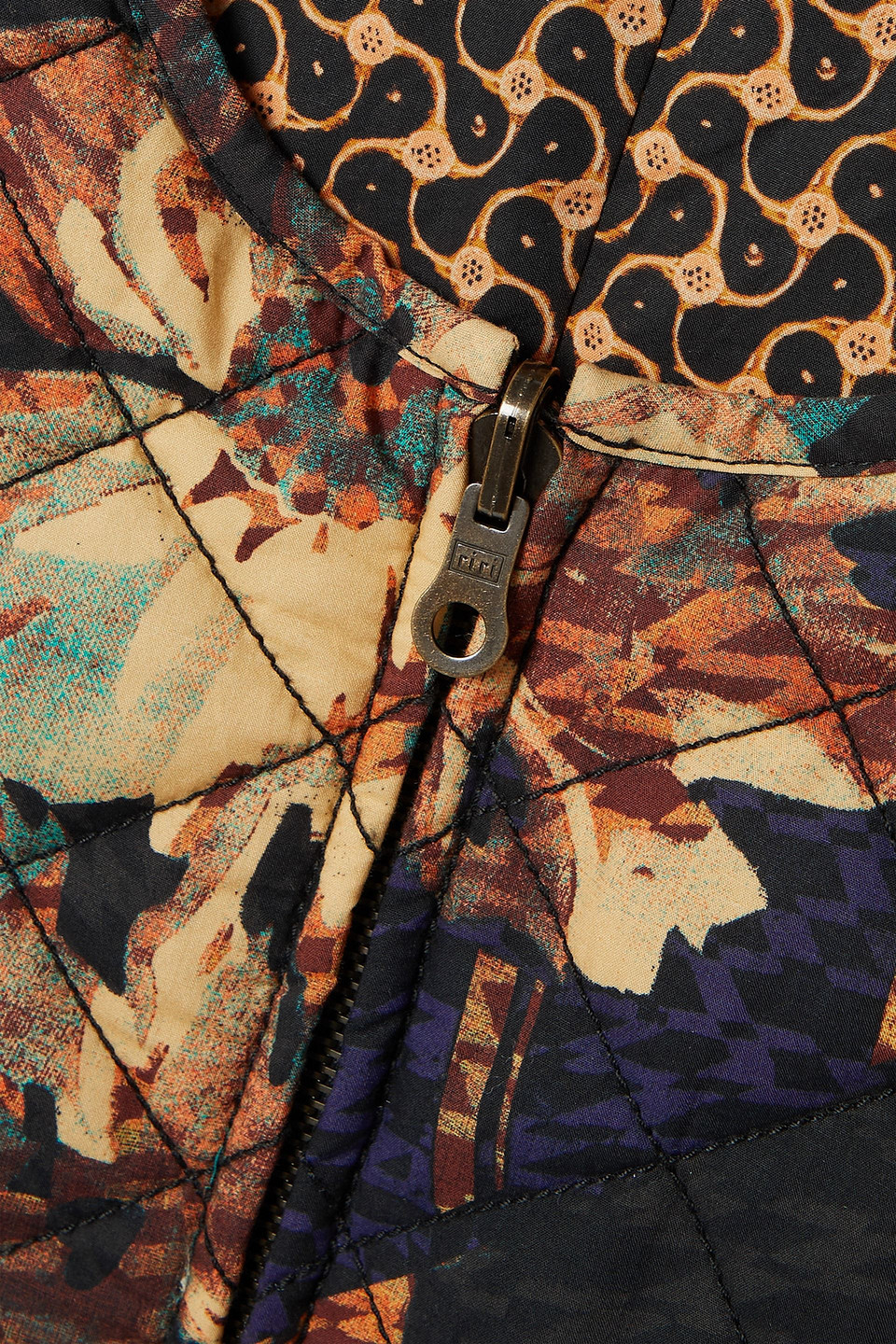 ULLA JOHNSON CLARISSE QUILTED PRINTED COTTON-POPLIN JACKET