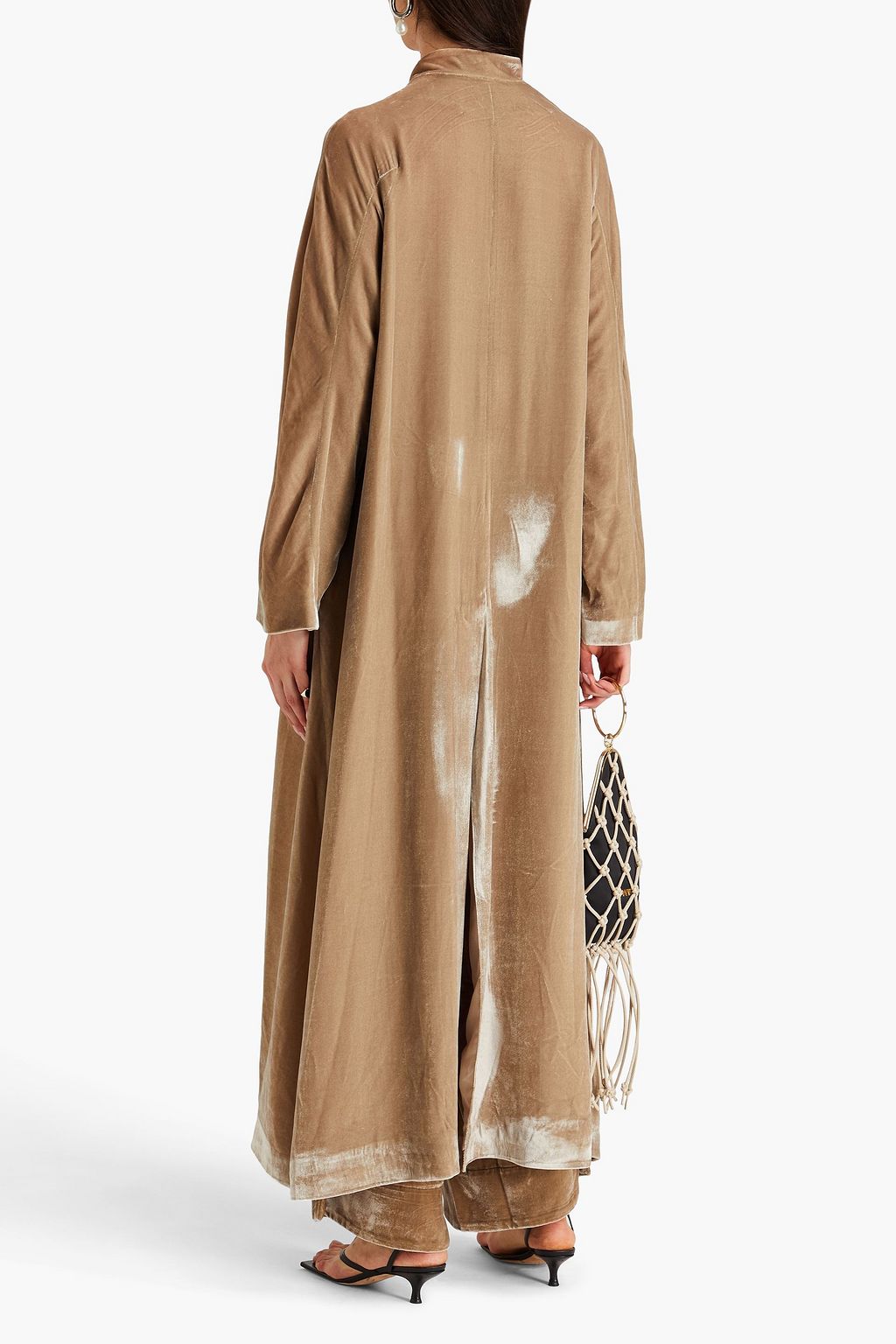 LE KASHA Sandaig velvet coat