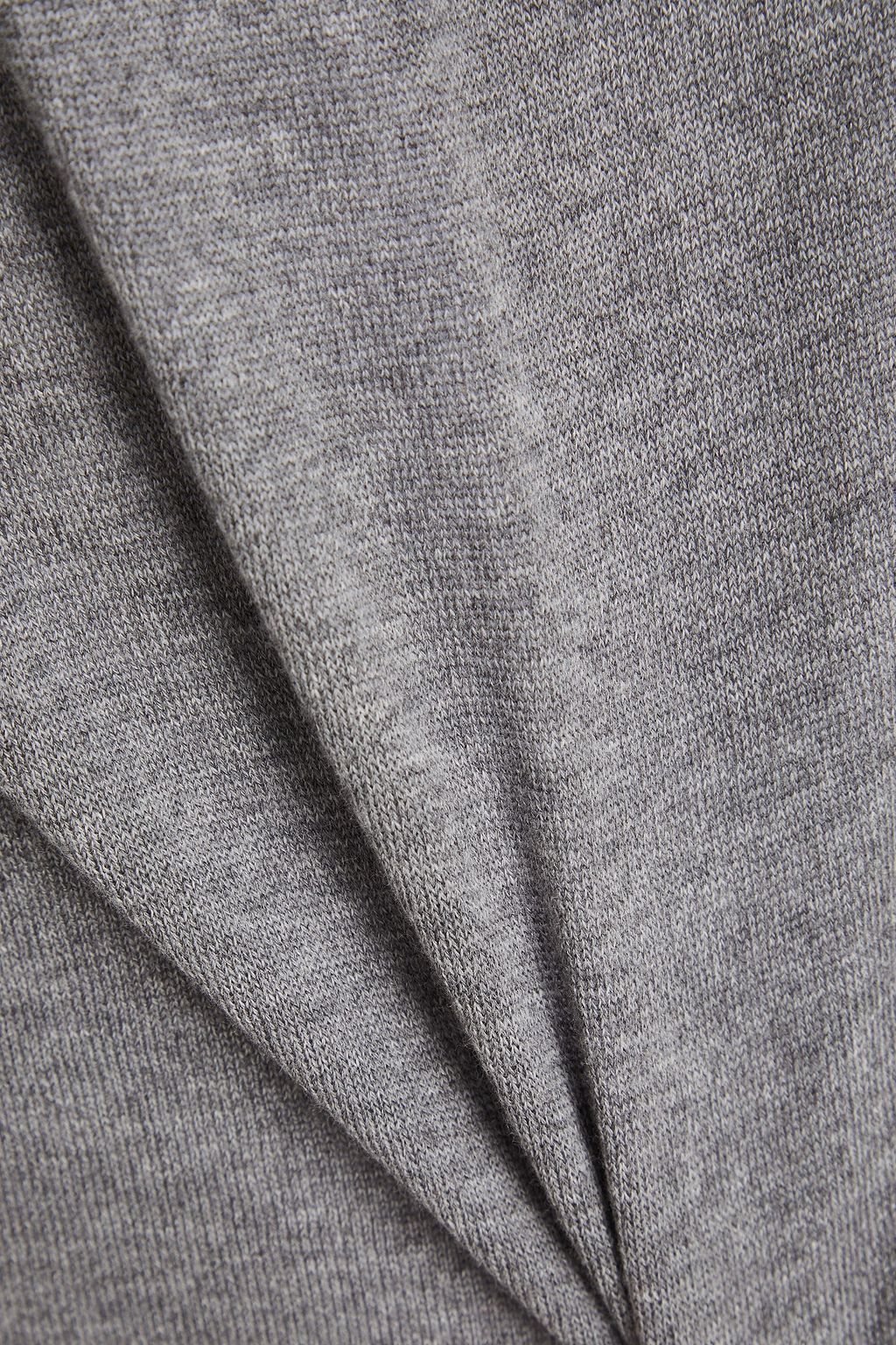 OFFICINE GÉNÉRALE クレープ クロップド ストレートレッグパンツ