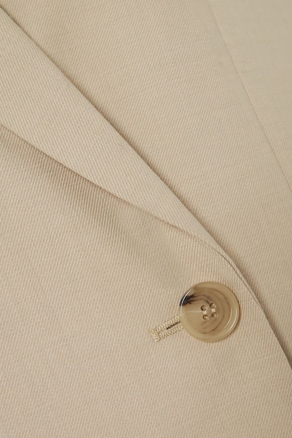 TOTEME Double-breasted twill blazer