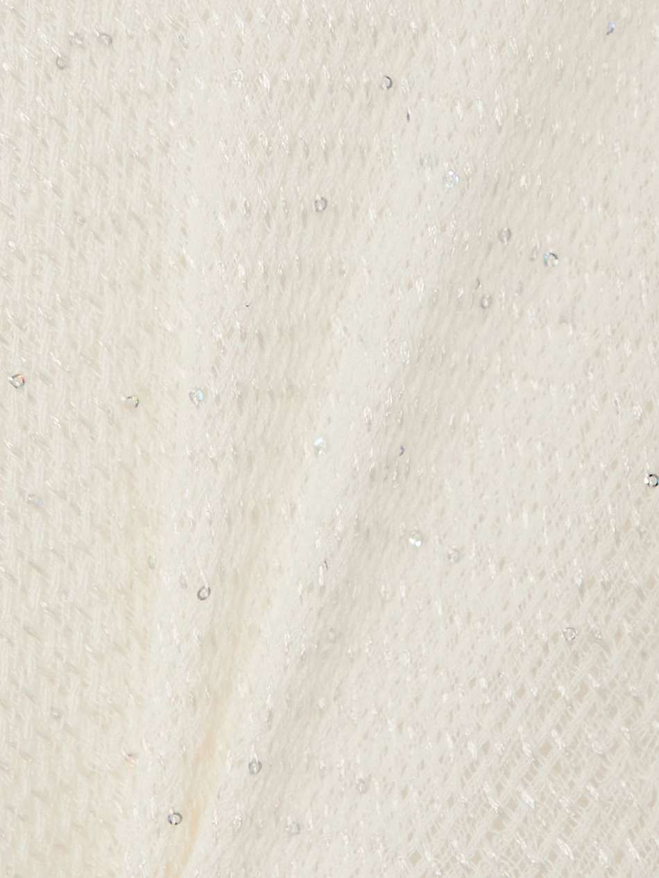 stella sequin-embellished linen-blend gauze maxi dress