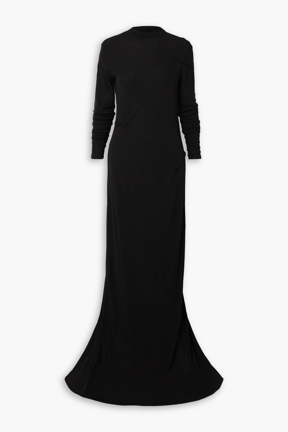 Gauchère Stretch-crepe Maxi Dress In Black