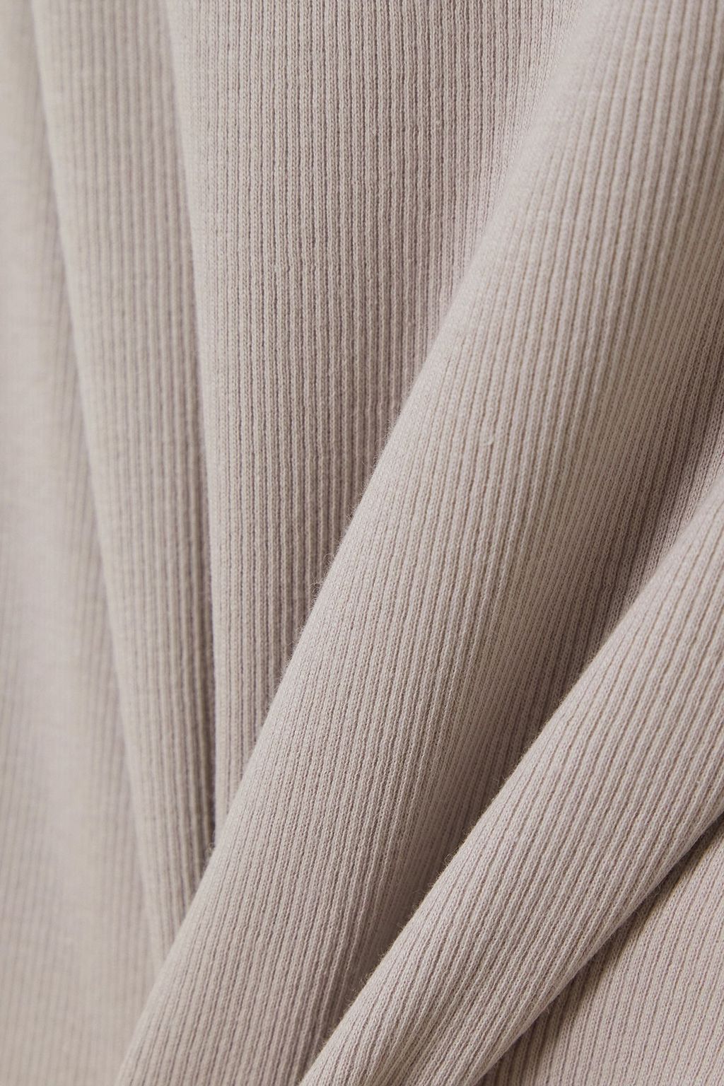 NINETY PERCENT Esuna one-shoulder twisted ribbed stretch-cotton tank