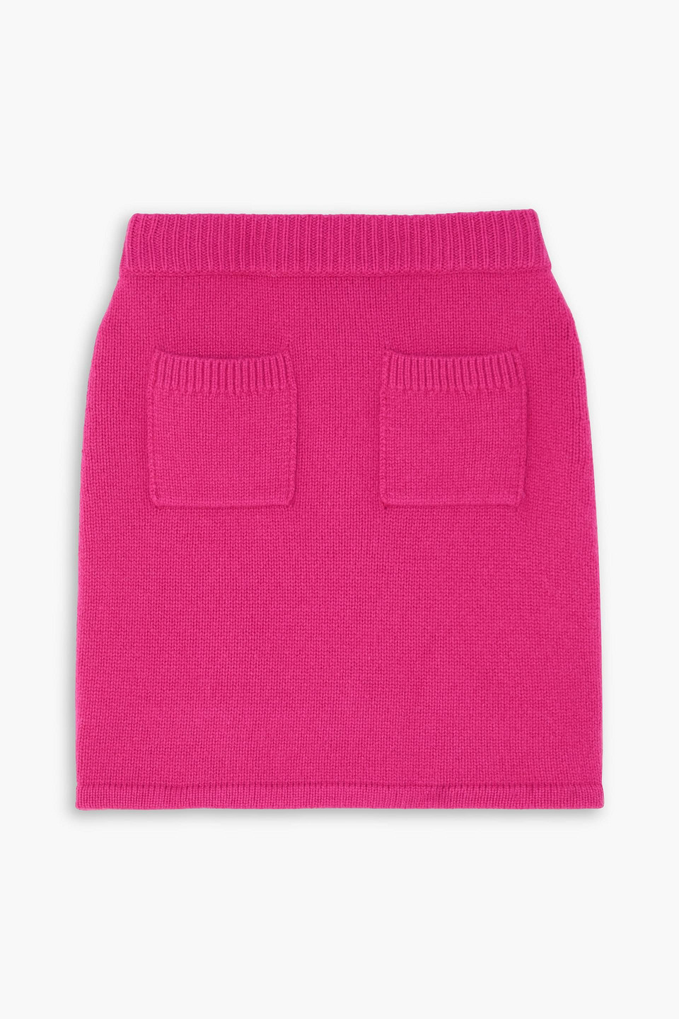 Teresa ribbed cashmere mini skirt