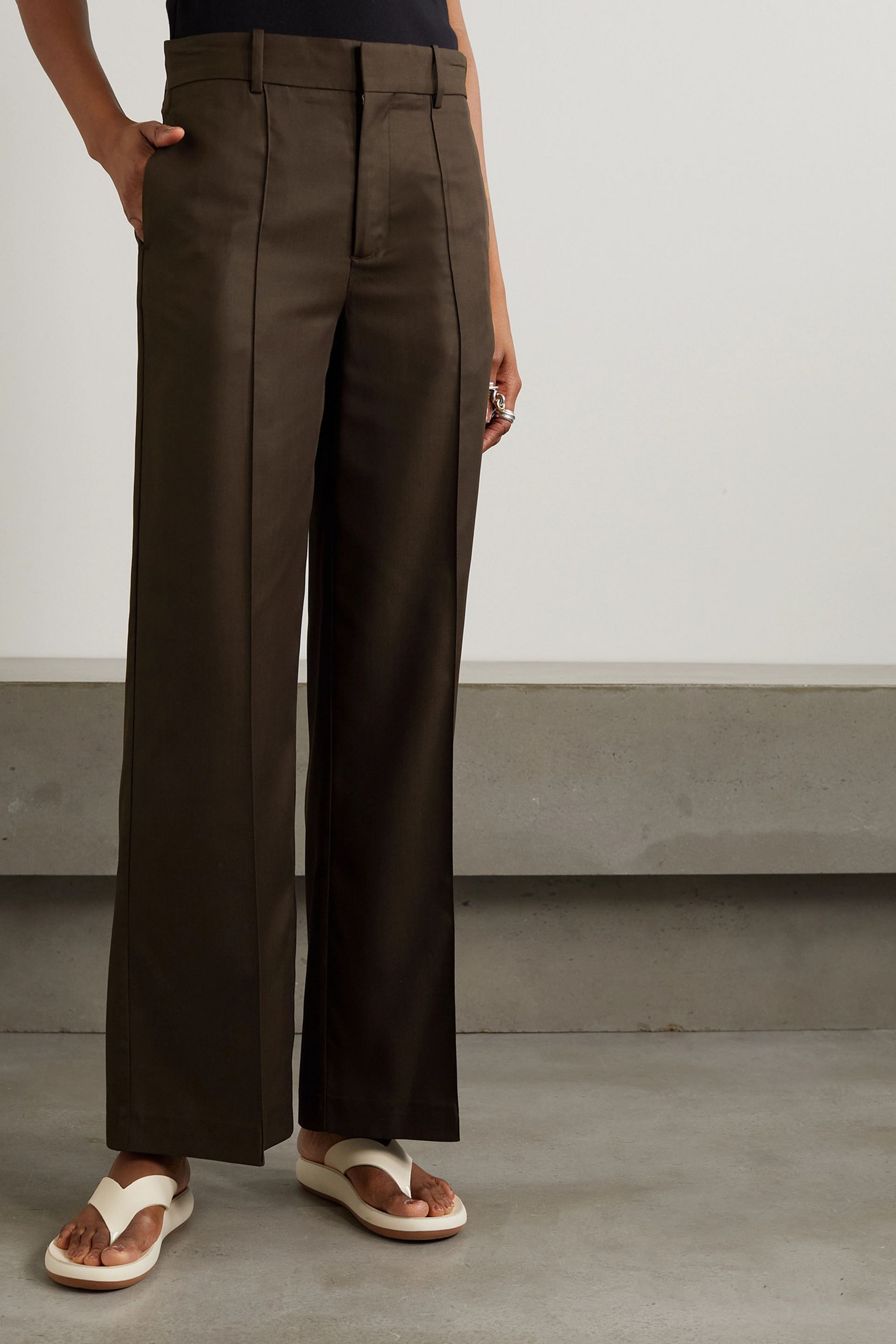 NINETY PERCENT Chani TENCEL™ straight-leg pants
