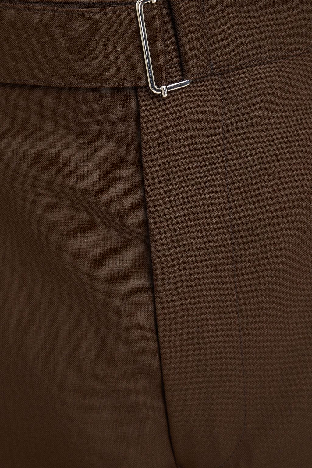 OFFICINE GÉNÉRALE Belted wool pants