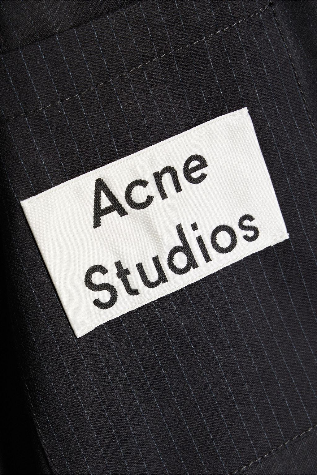 ACNE STUDIOS Pinstriped cotton-blend twill suit jacket