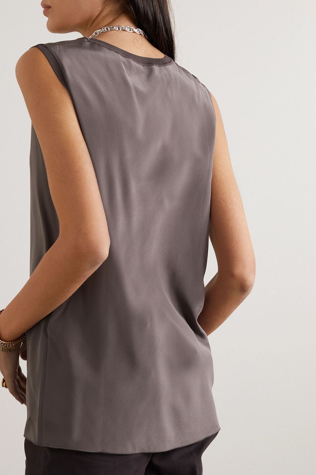 JOSEPH Bley silk-crepe tank