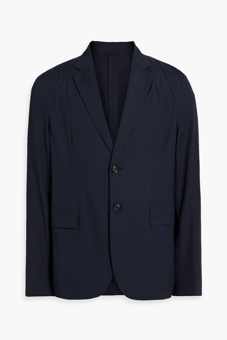 Acne Studios Cotton-poplin Blazer In Navy