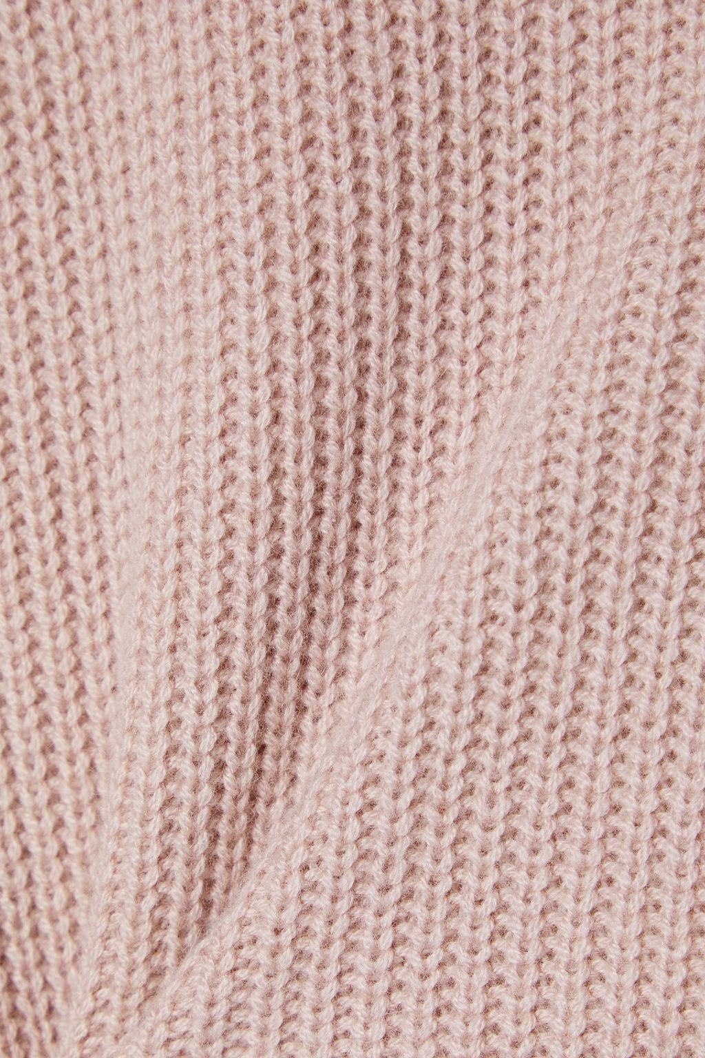 MADELEINE THOMPSON Elm ribbed wool and cashmere-blend wide-leg pants