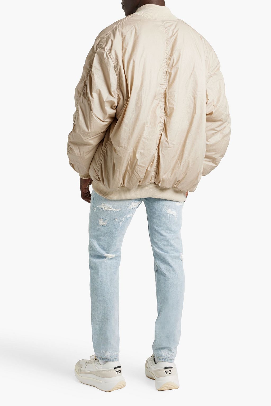 ISABEL MARANT Kyam padded cotton-shell bomber jacket