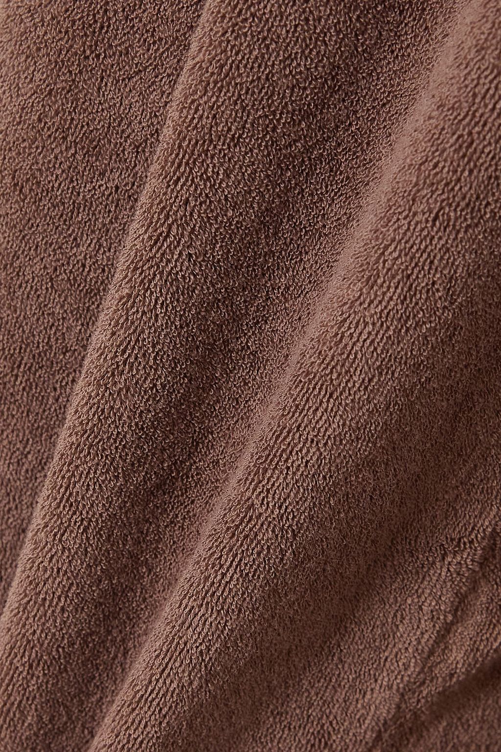 SUZIE KONDI コットン混テリー トラックパンツ