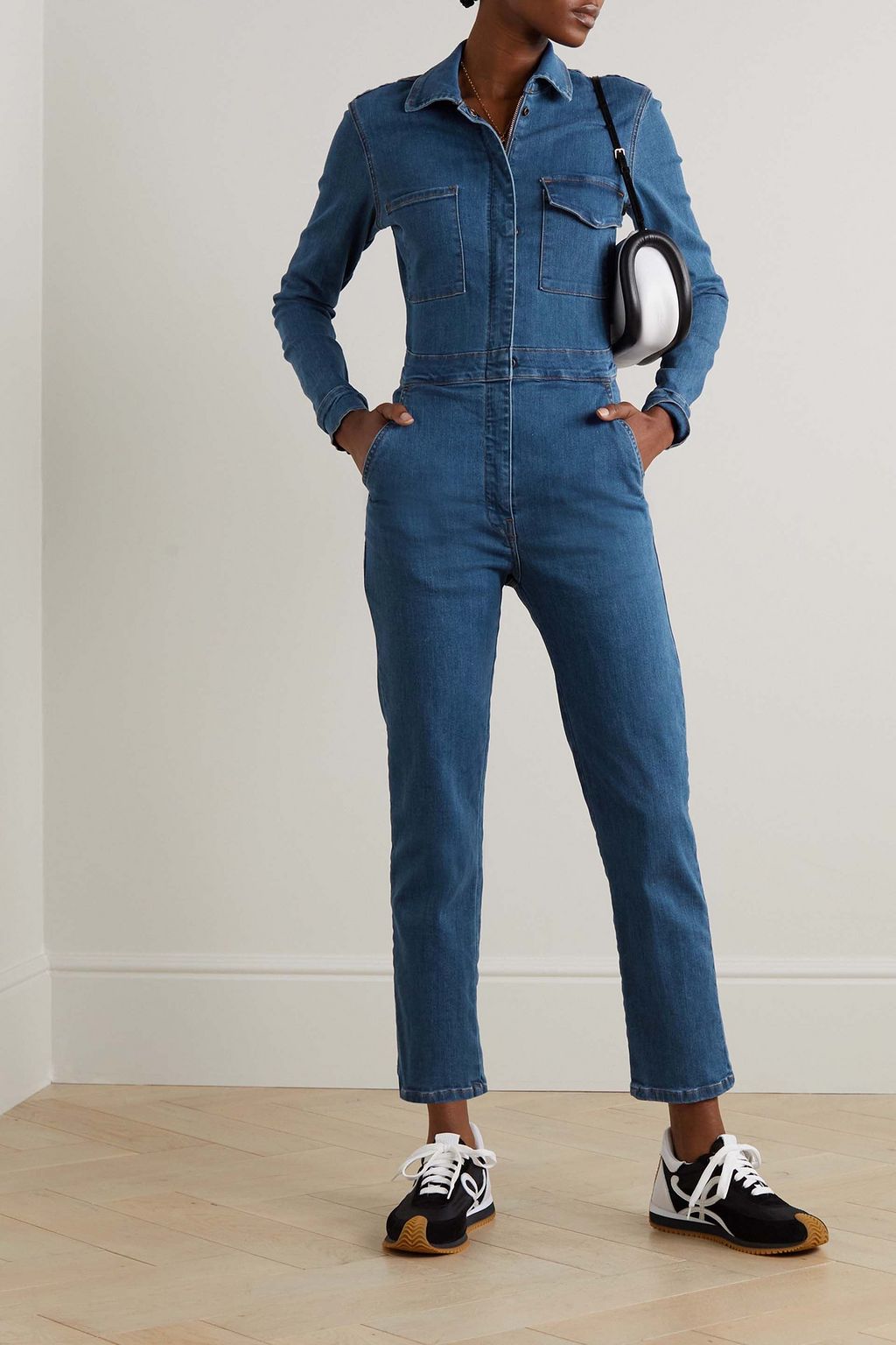RIVET UTILITY Risktaker denim jumpsuit