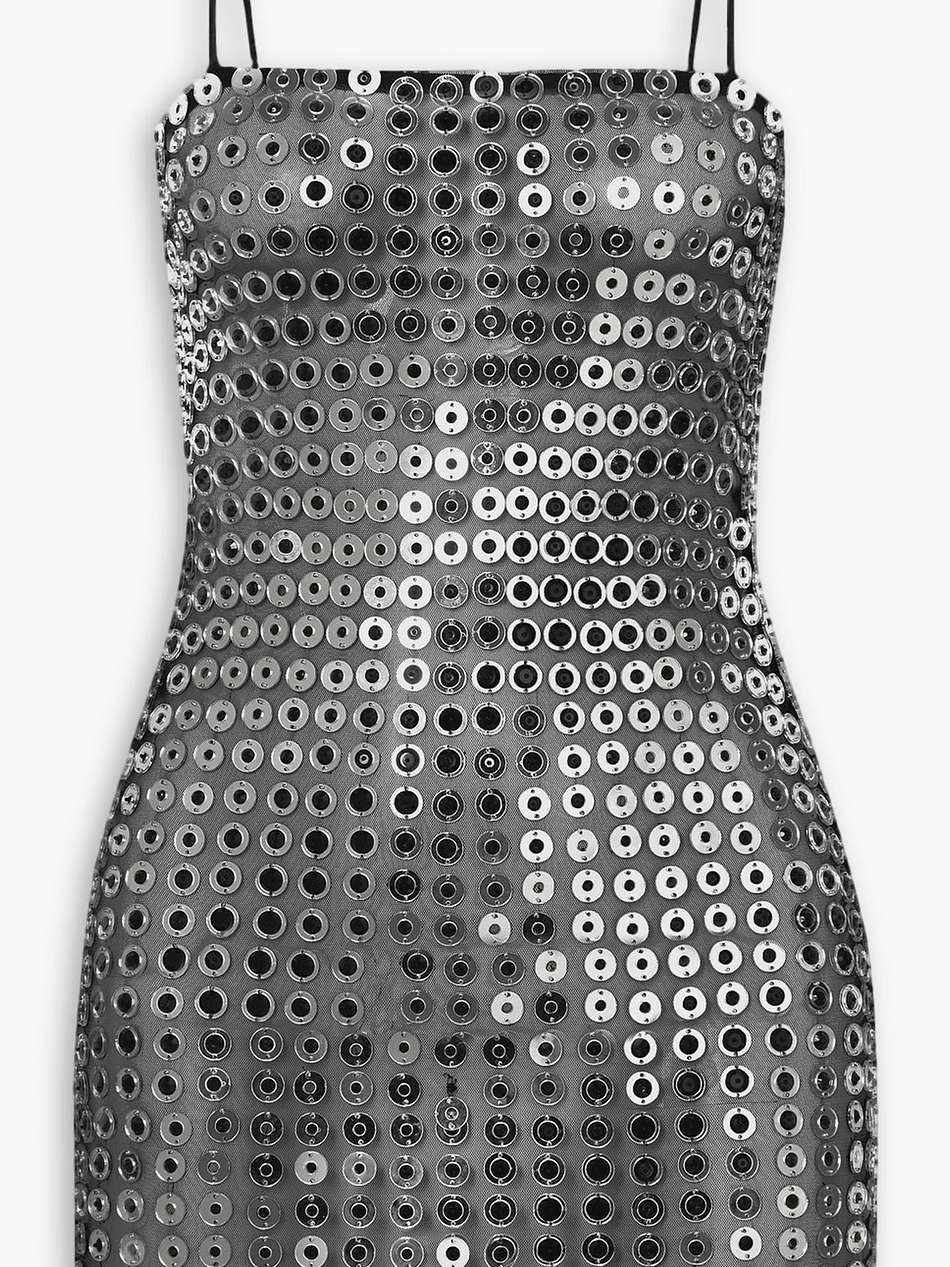 maddy embellished tulle mini dress