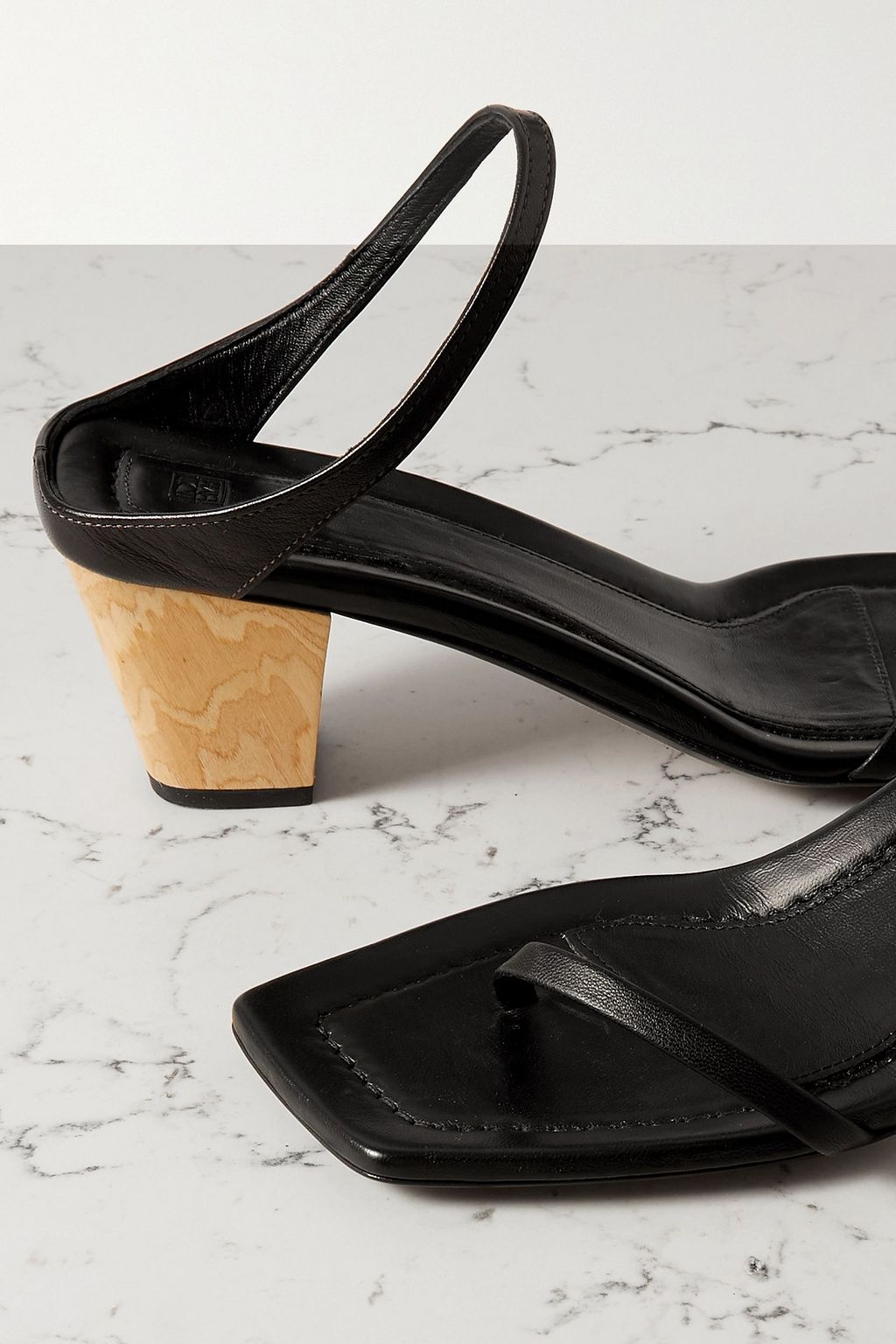 TOTEME City leather sandals