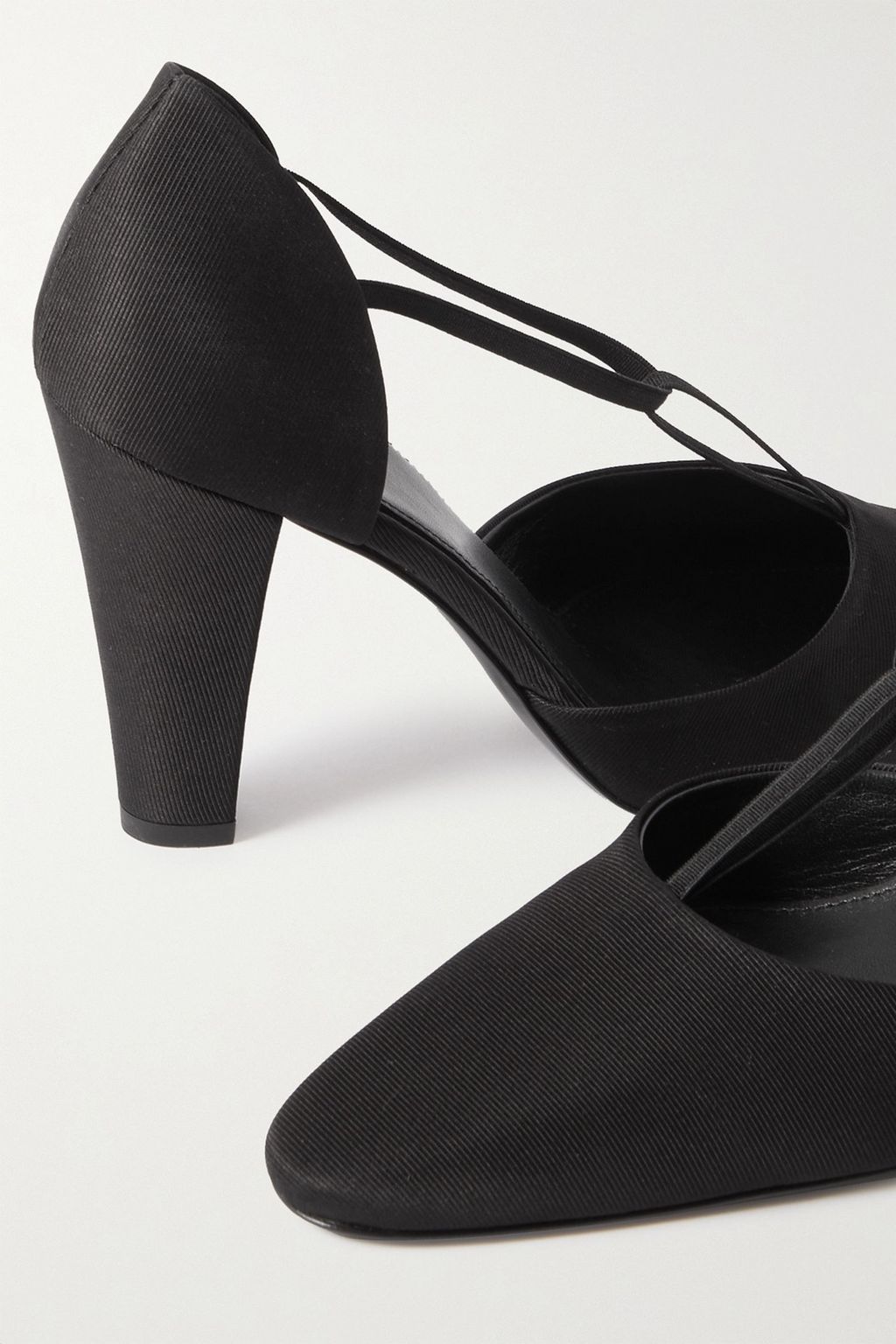 TOTEME The T-strap point-toe faille pumps