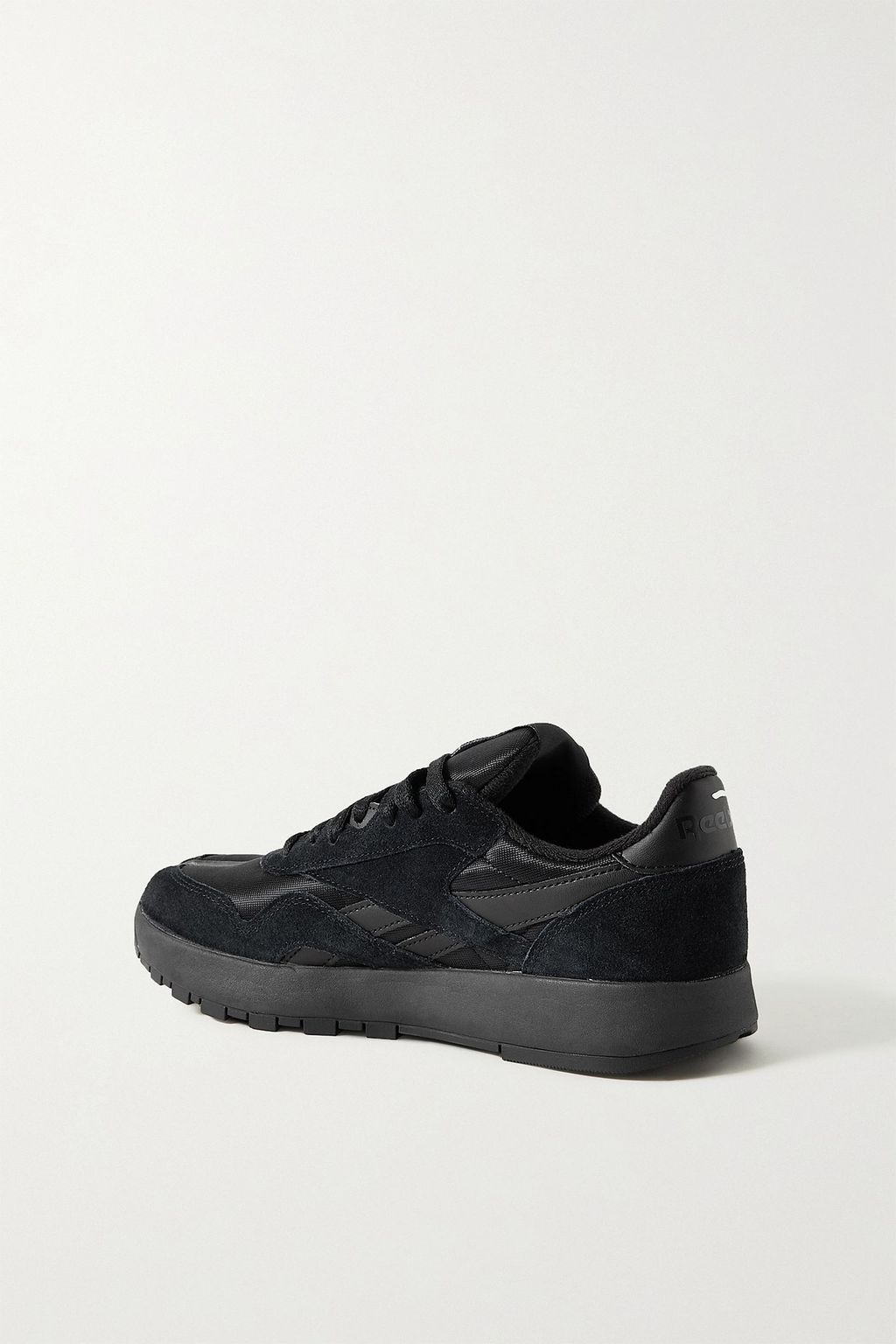 MAISON MARGIELA X REEBOK حذاء سنيكرز Project 0 من قماش عازل وجلد السويد والجلد