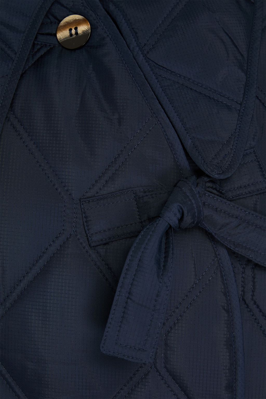 GANNI Quilted ripstop coat
