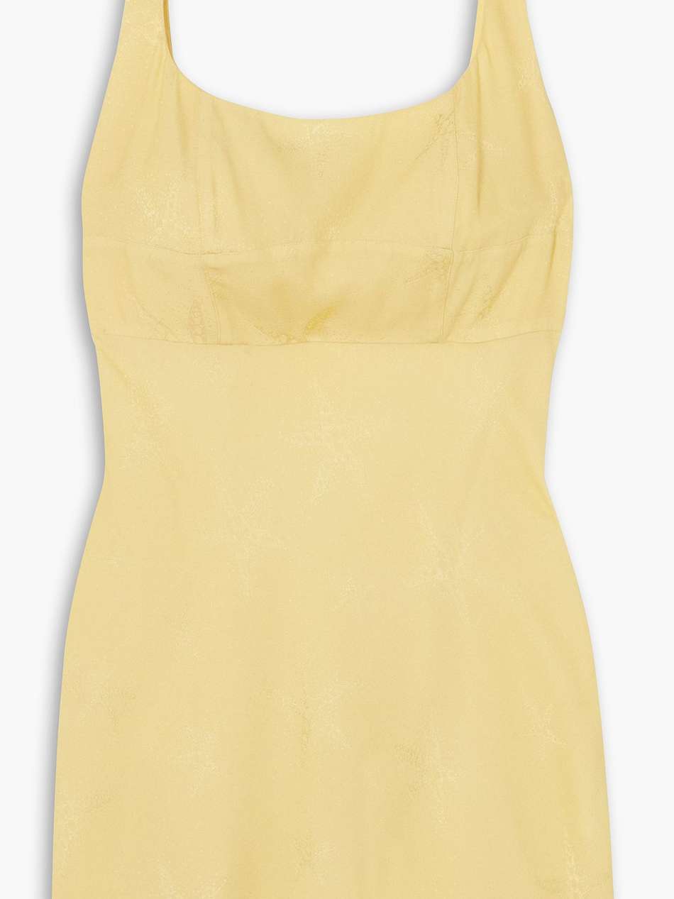 ronan crepe-jacquard mini dress