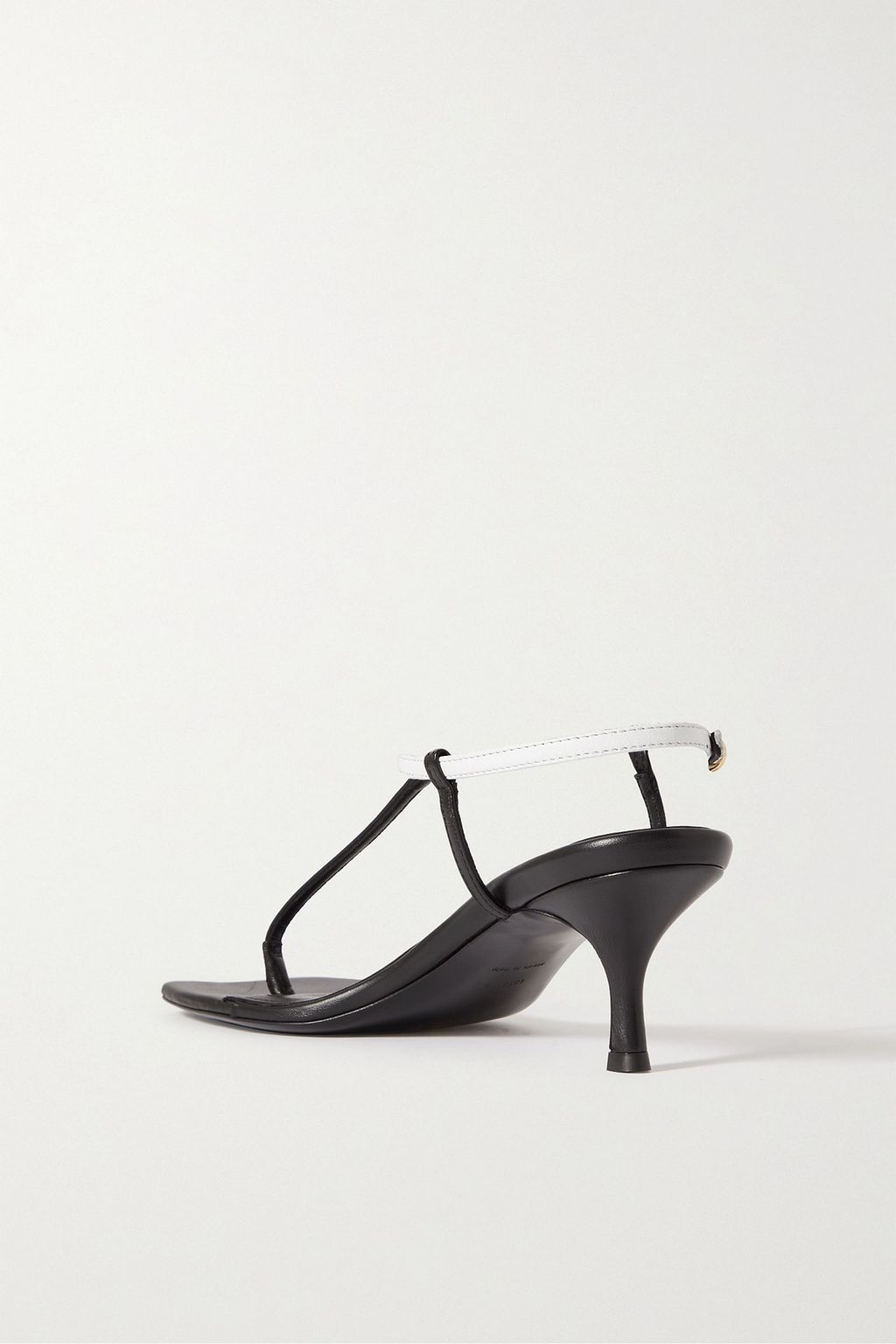 TOTEME The Bicolor leather slingback sandals