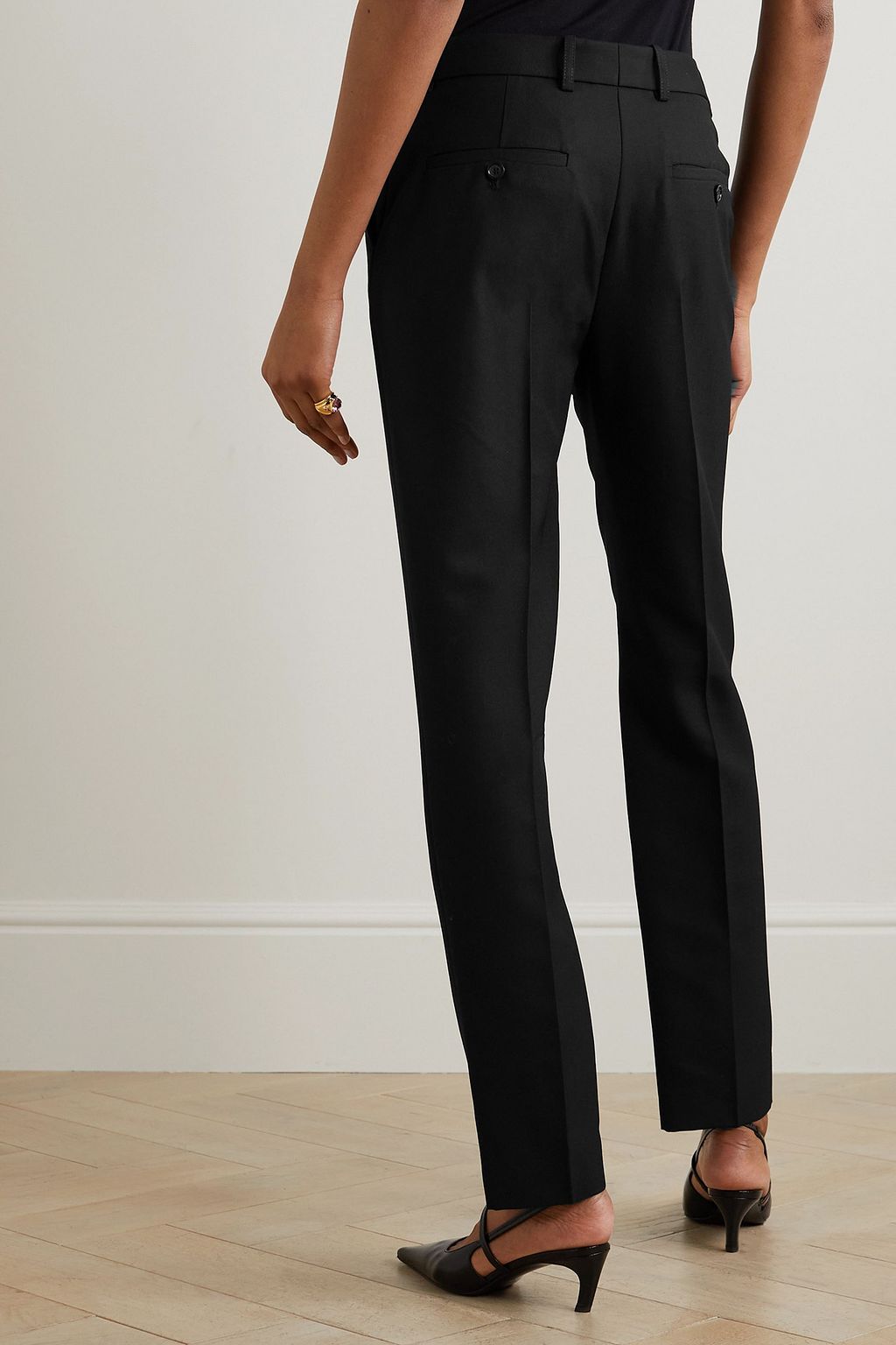TOTEME Grain de poudre slim-leg pants