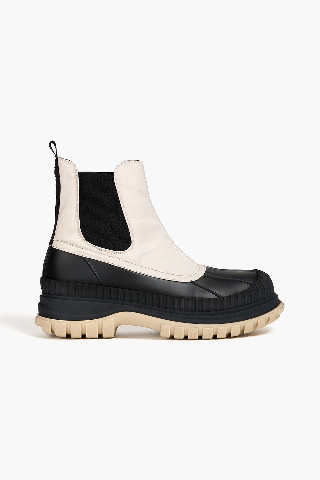 Canvas chelsea boots online