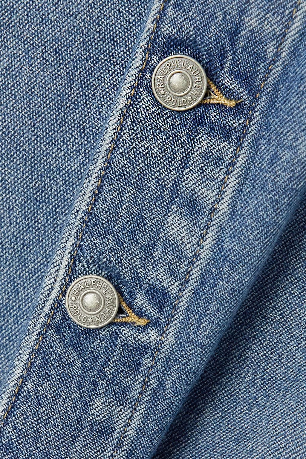 POLO RALPH LAUREN تنورة متوسطة الطول من الدنيم