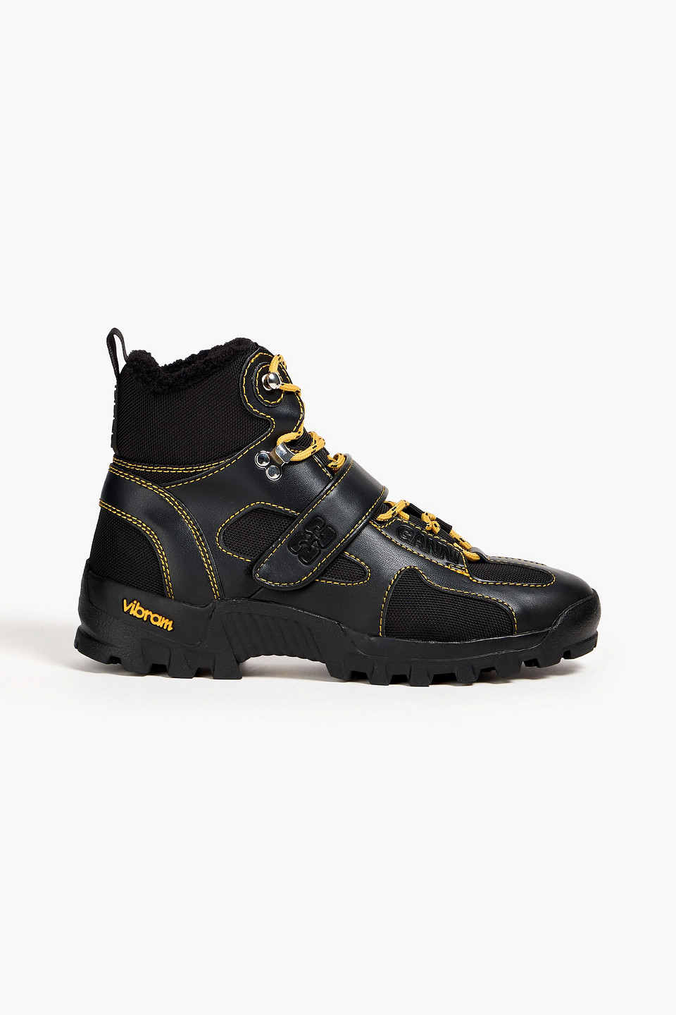 【関税込み】GANNI ブラック Performance Hiking ブーツ Ganni Black Performance Hiking Boots | ModeSens