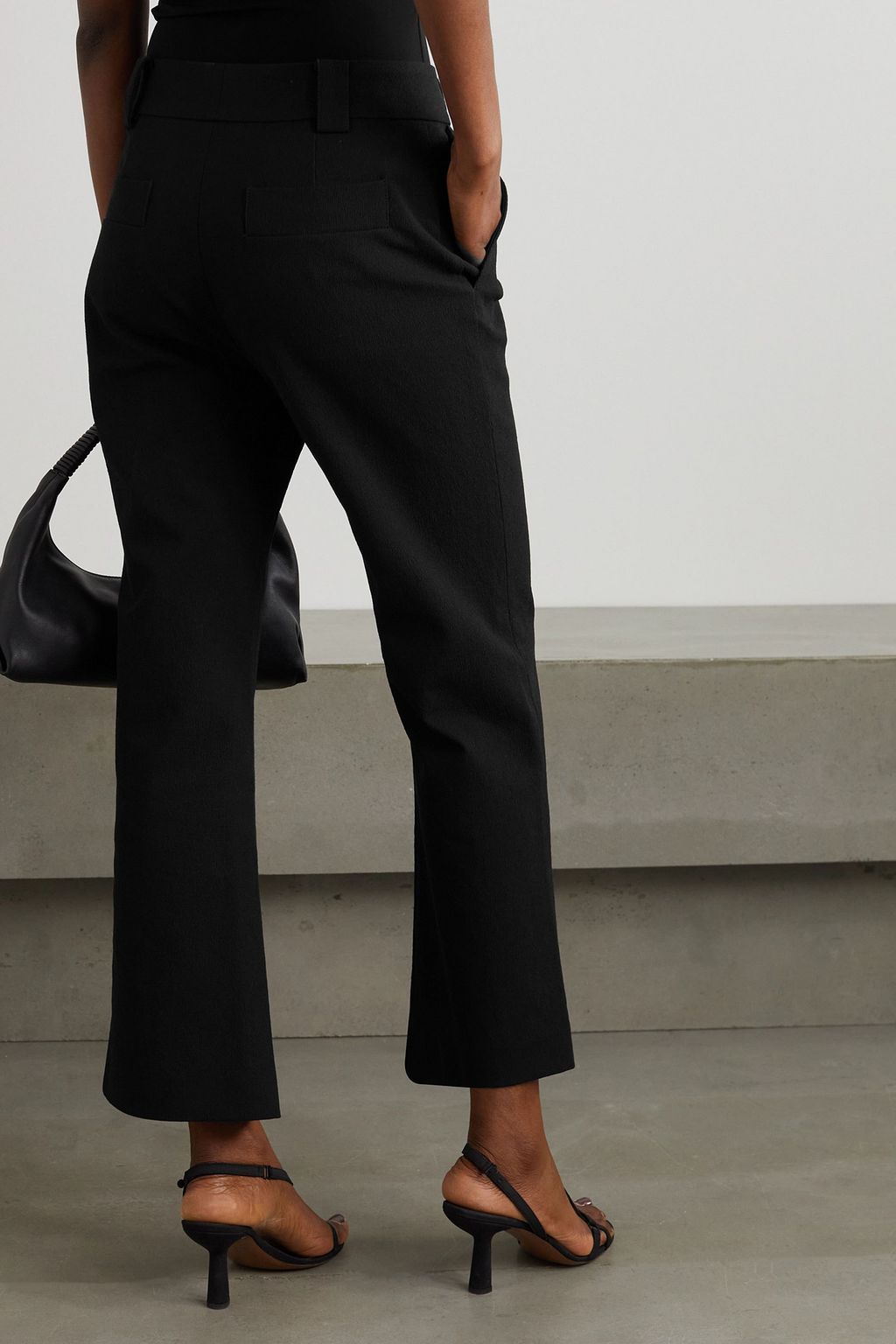 TOVE Simone cropped cotton-blend straight-leg pants