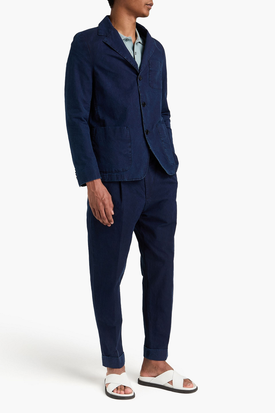 OFFICINE GENERALE DENIM BLAZER