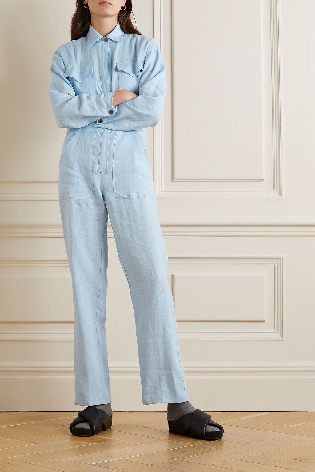 RIVET UTILITY Powerhouse denim jumpsuit