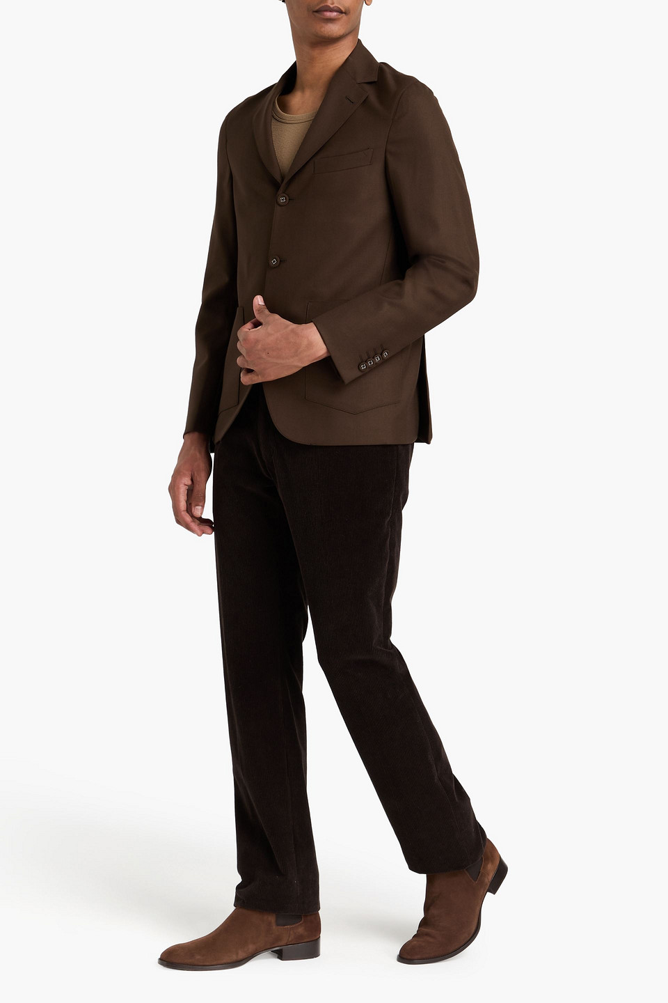 OFFICINE GENERALE WOOL BLAZER