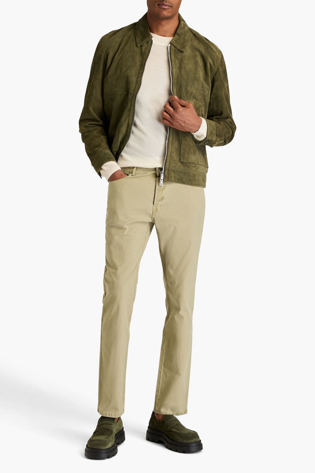OFFICINE GÉNÉRALE Suede jacket