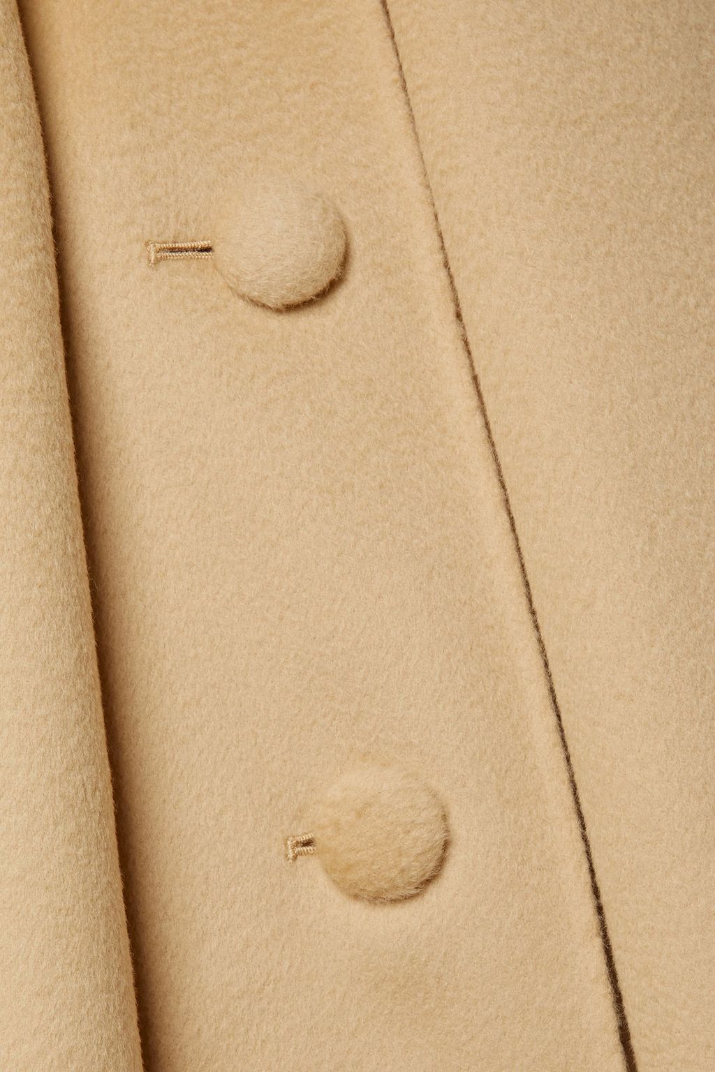 TOVE Mio layered wool-blend felt coat