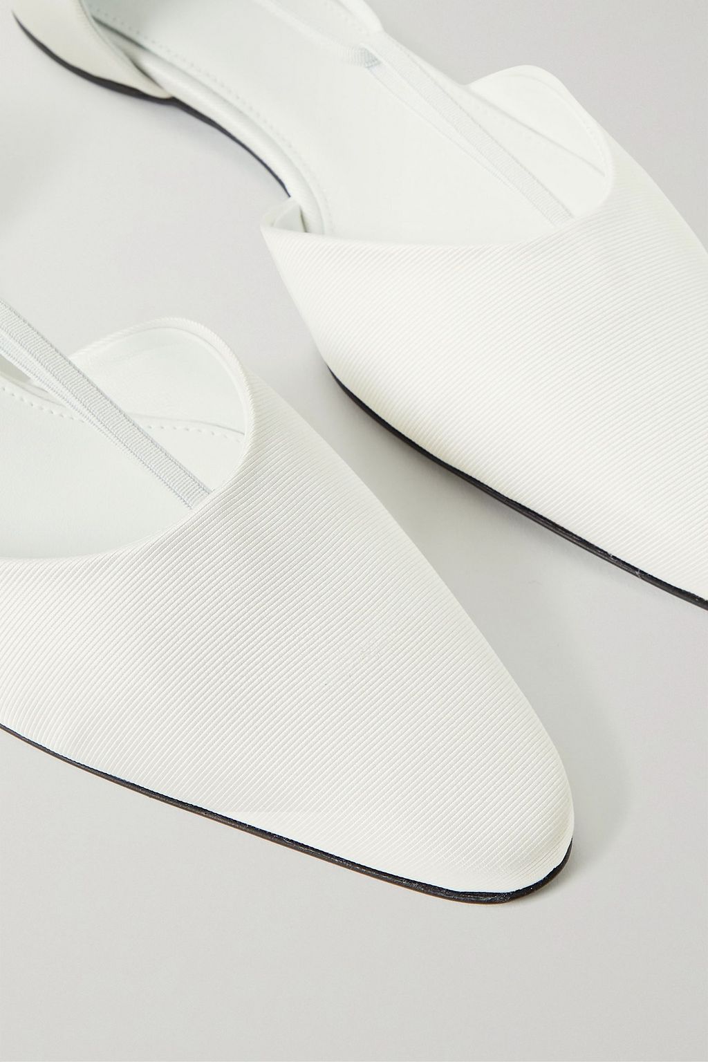 TOTEME The T-strap faille point-toe flats