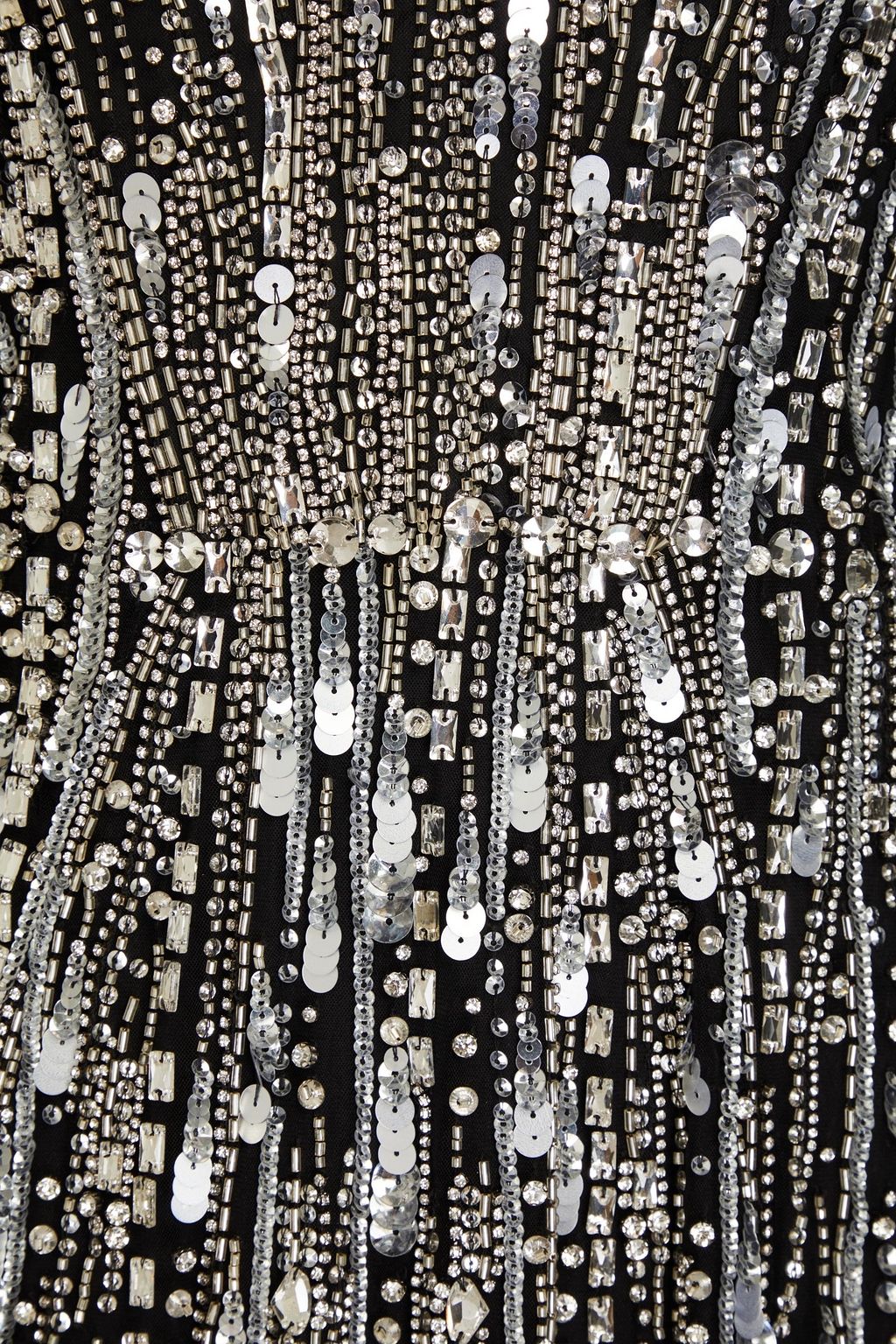 JENNY PACKHAM Embellished tulle midi dress