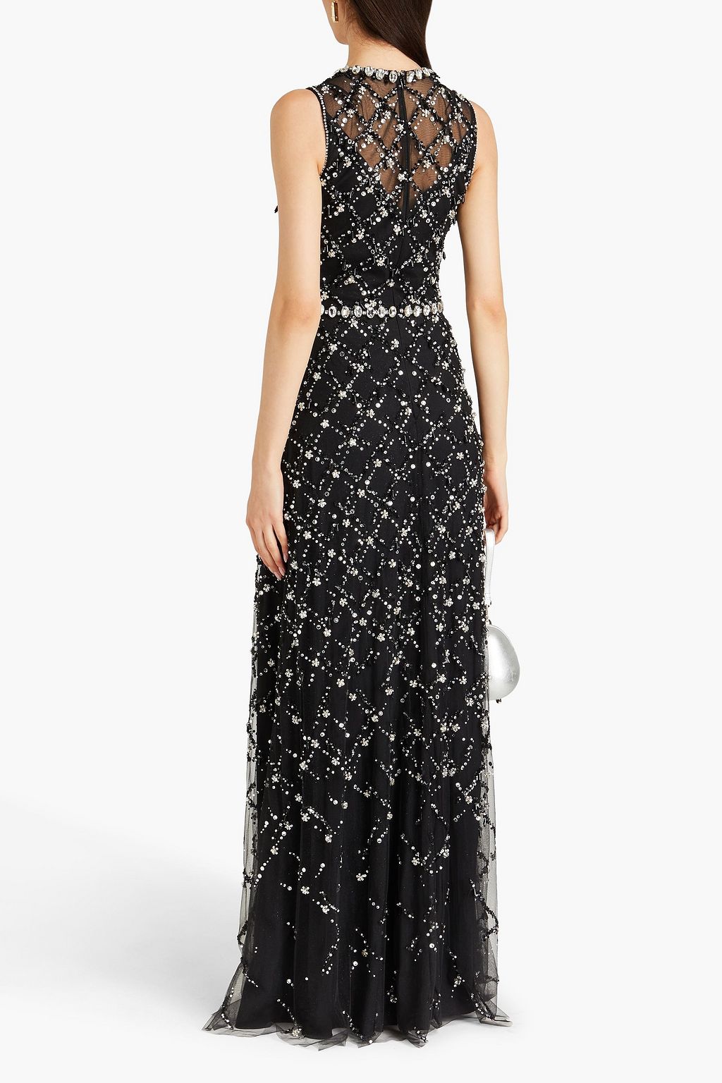 JENNY PACKHAM 장식 디테일 튤 가운