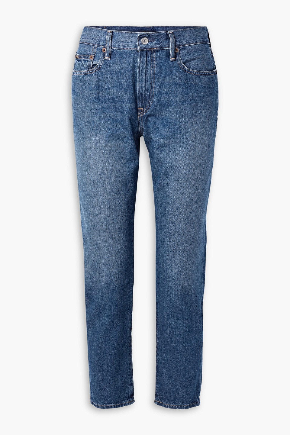 Polo Ralph Lauren Slim Boyfriend Jeans In Mid Denim