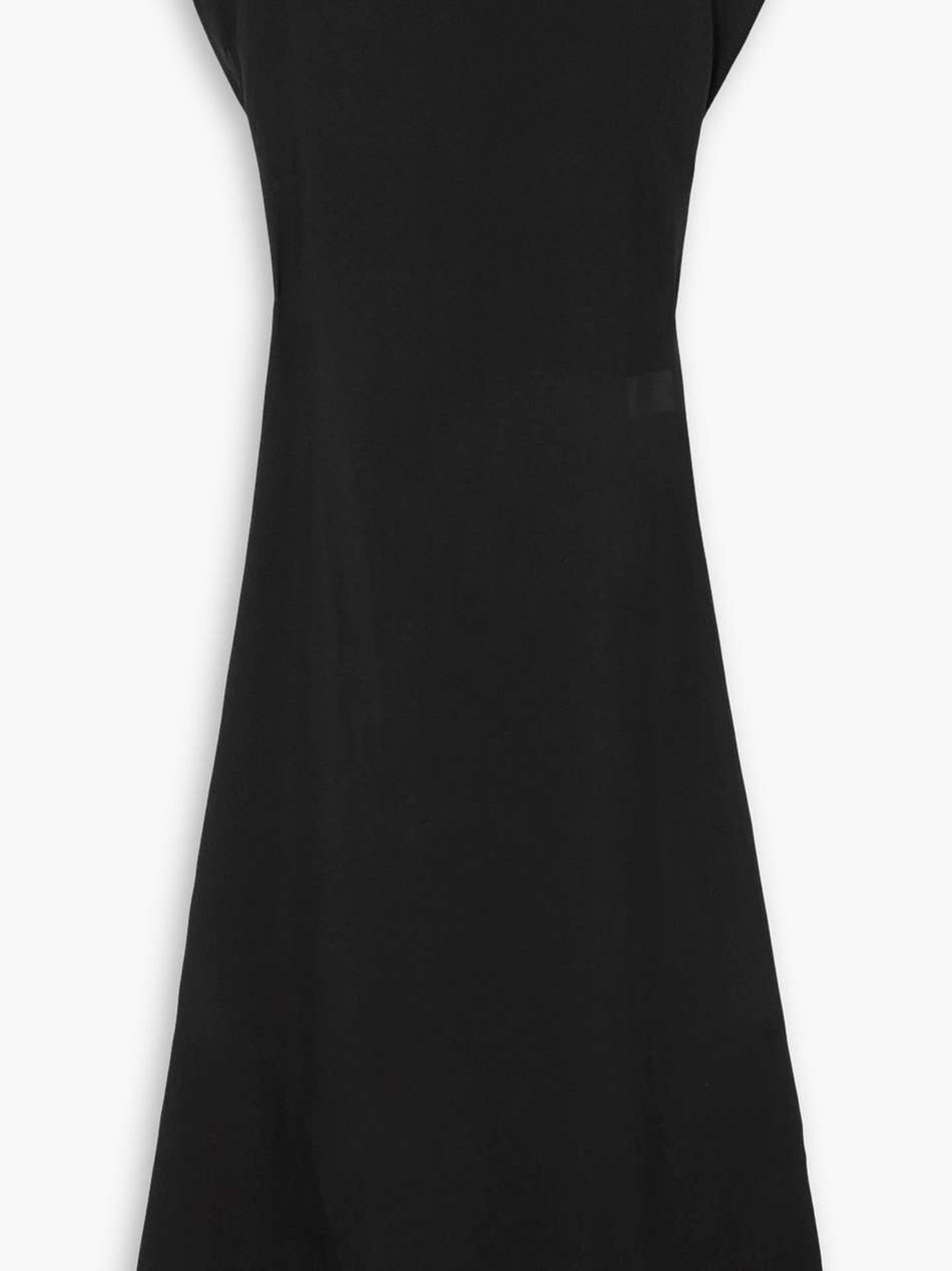 twill midi dress