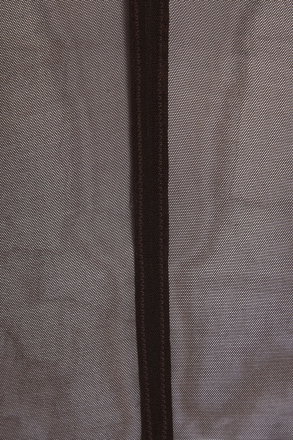 Shop Jacquemus Abanaba Stretch-mesh Bodysuit In Dark Brown
