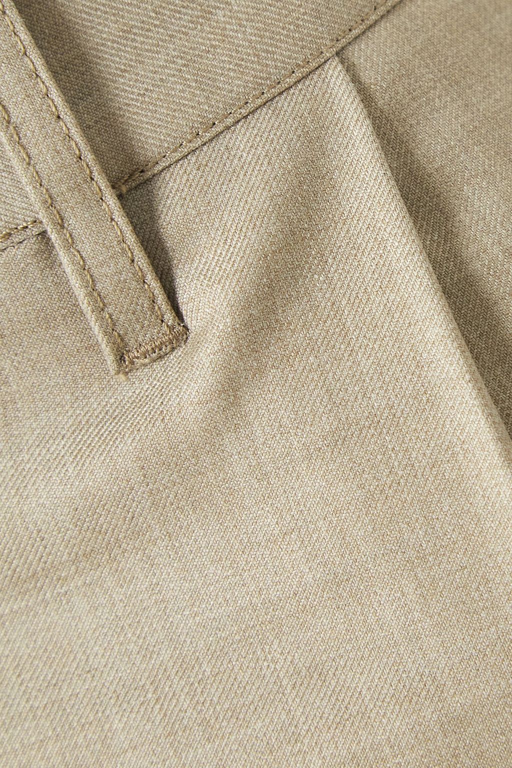 TOTEME Wool-twill straight-leg pants