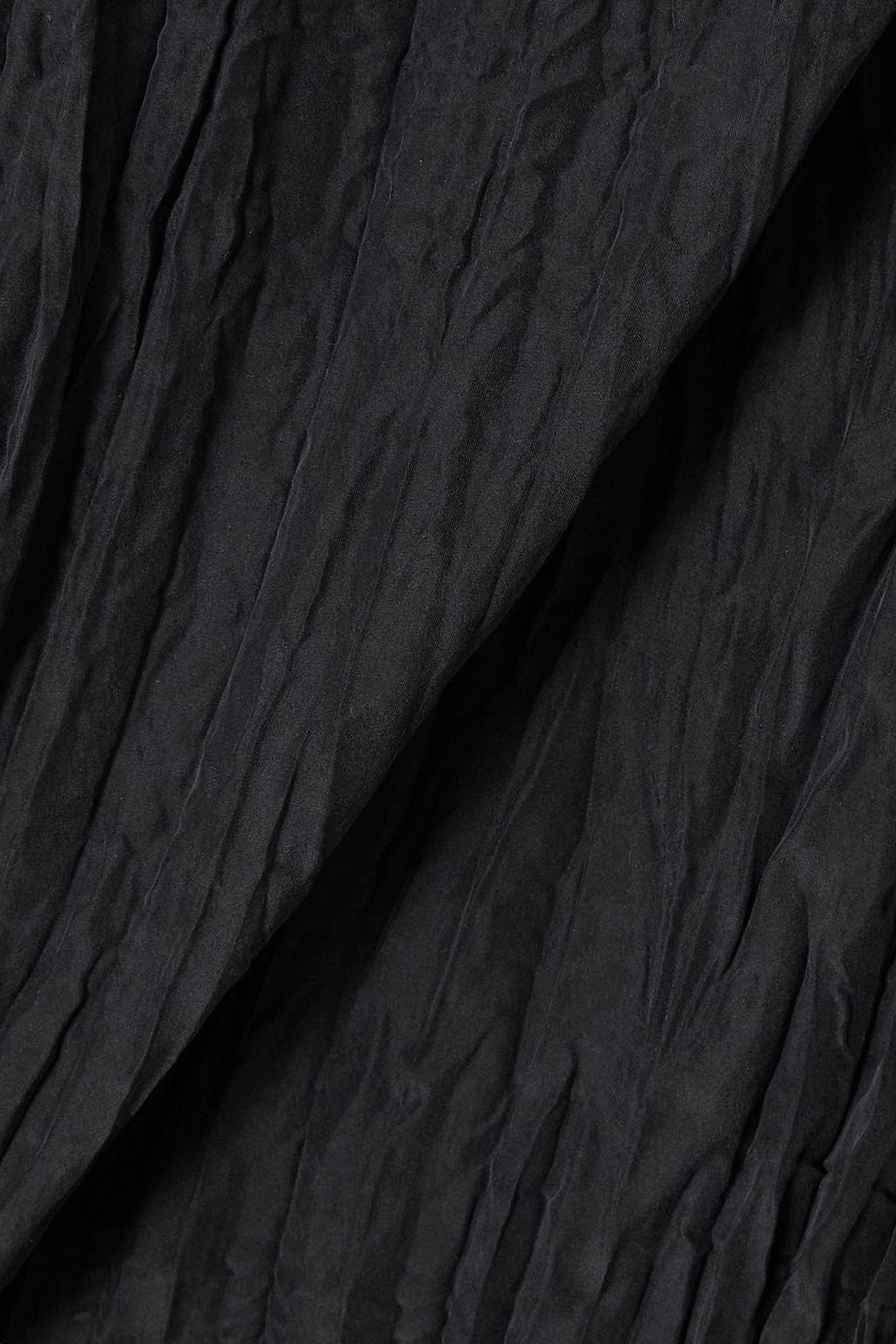 TOTEME Twisted crinkled-silk maxi dress