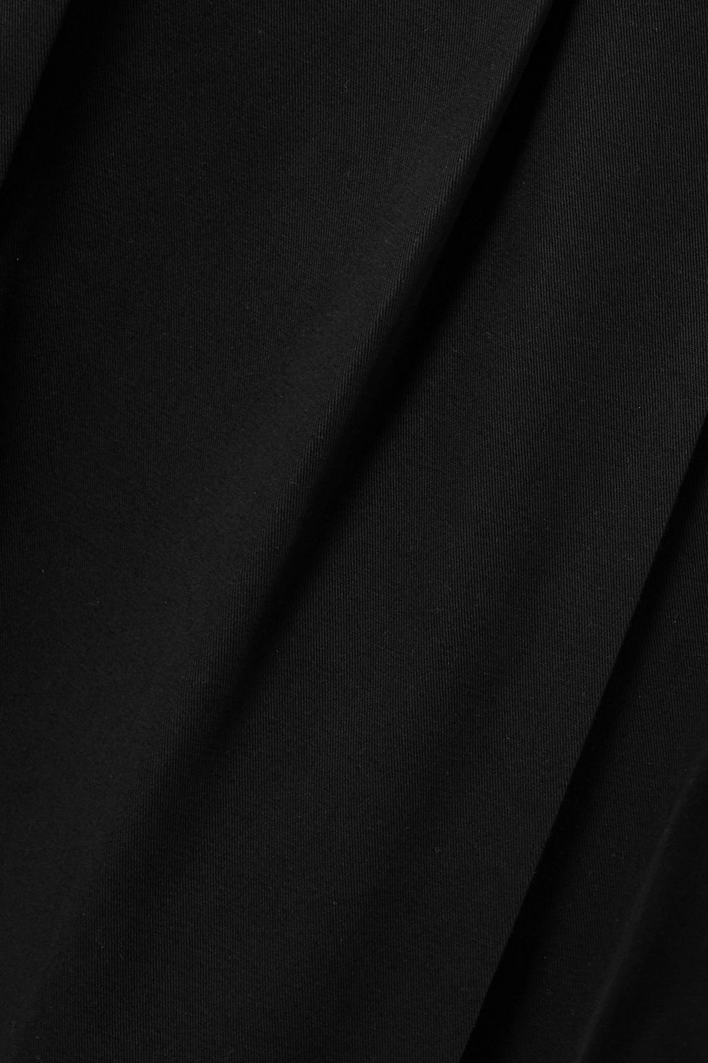 TOTEME Hose mit weitem Bein aus Baumwoll-Twill mit Falten