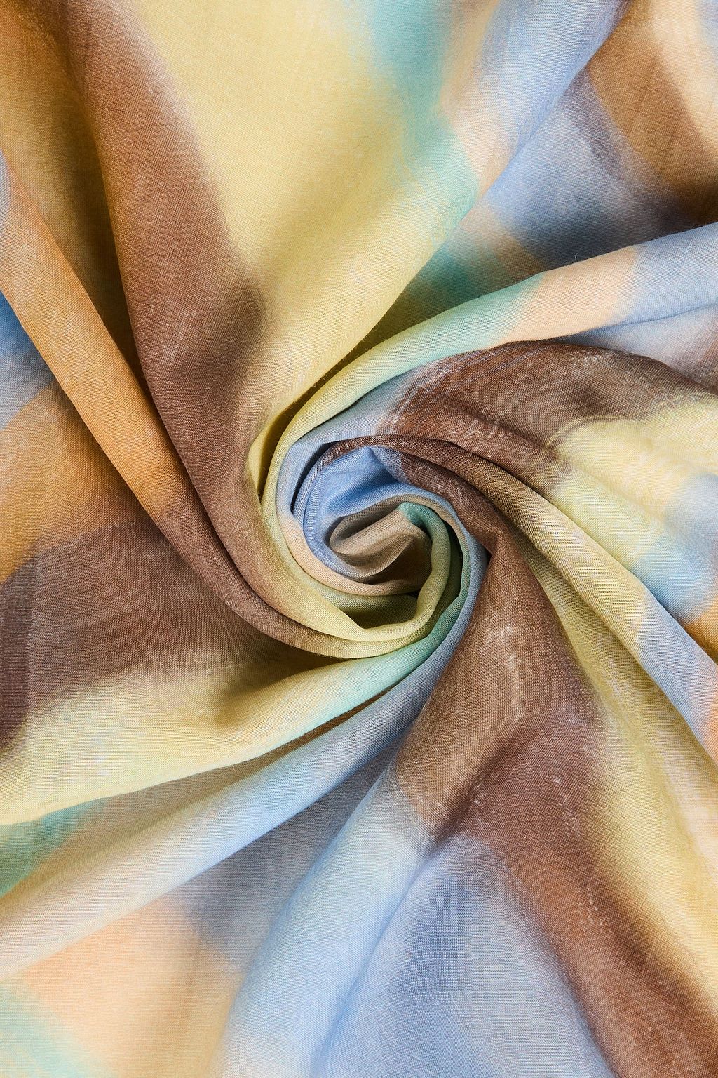 JACQUEMUS Lamba printed cotton and silk-blend scarf