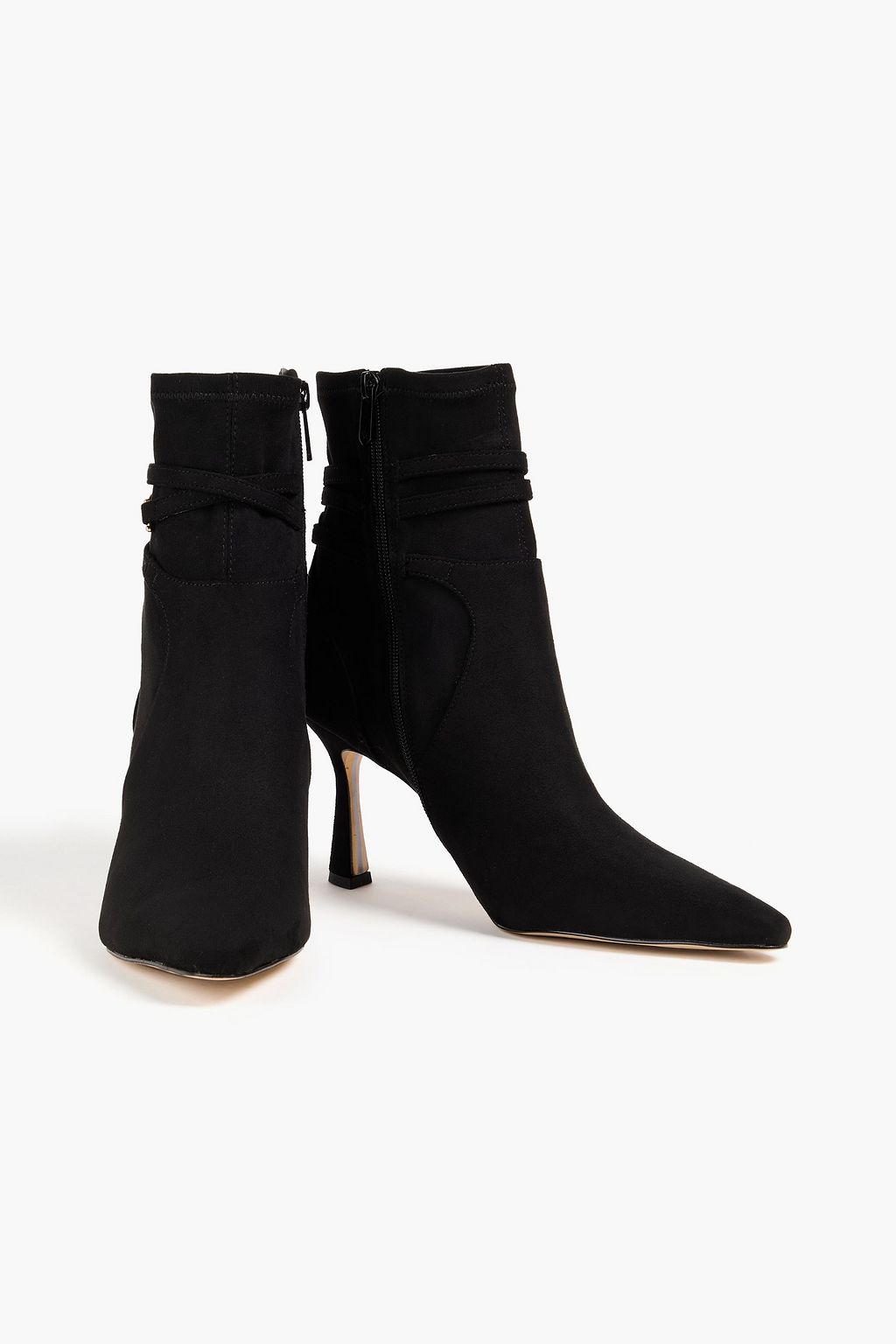 SAM EDELMAN بوت Marsella بطول الكاحل من جلد السويد الصناعي وبتصميم مزركش