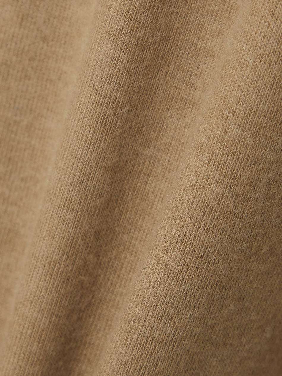lauren brushed jersey midi dress