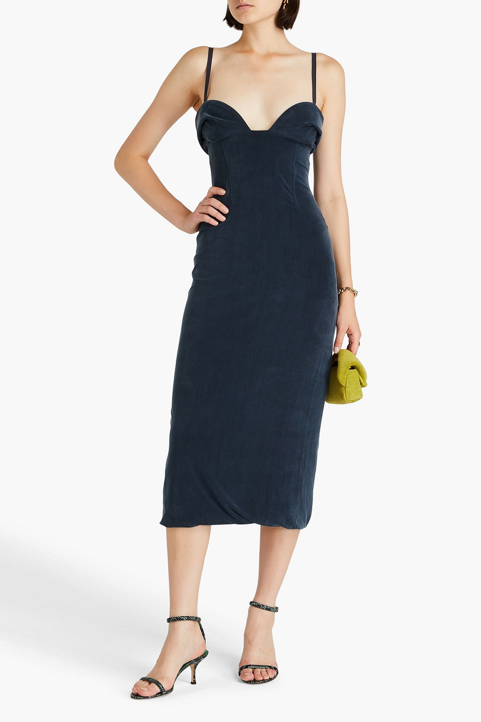 Jacquemus La Robe Praia In Navy