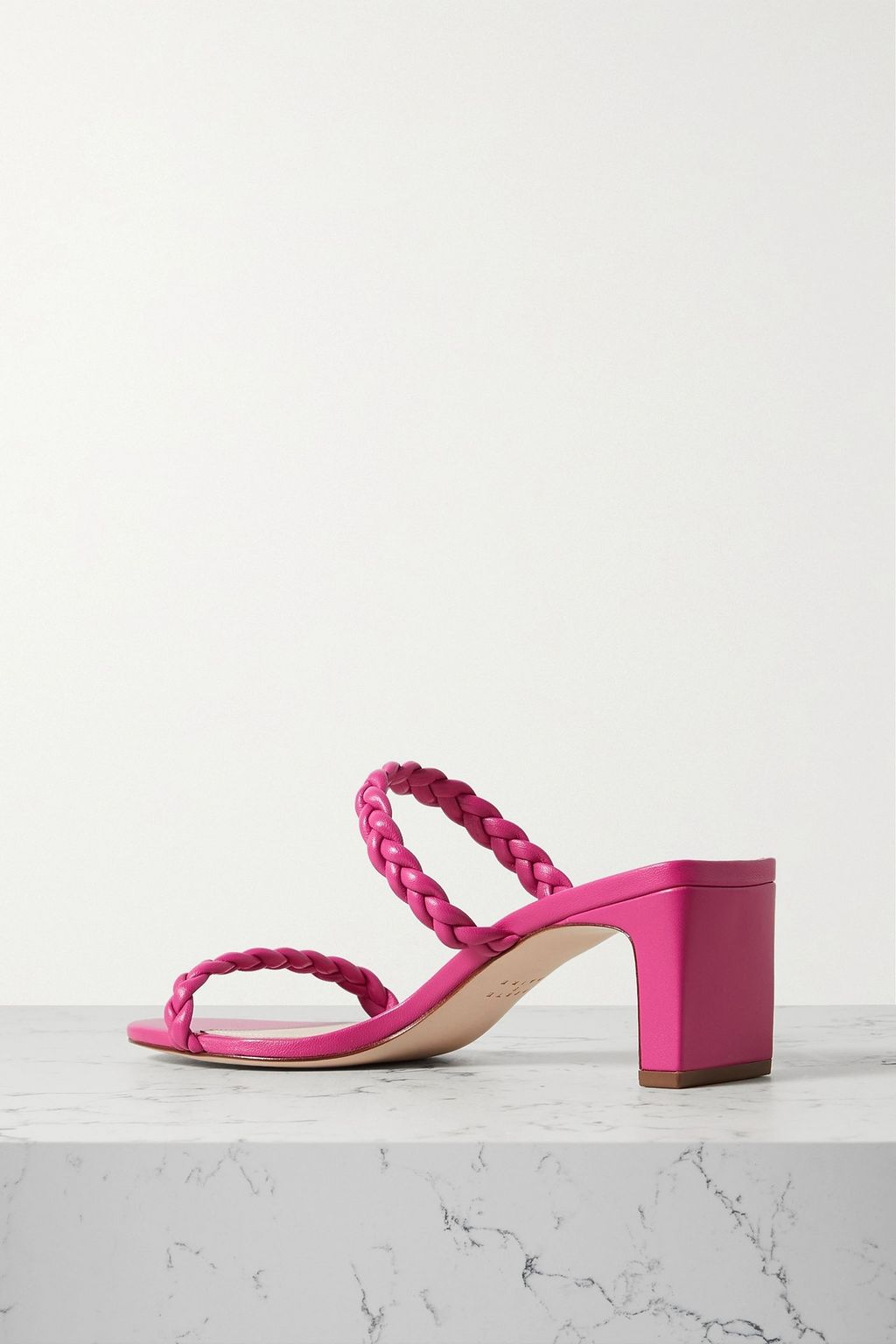 PORTE & PAIRE Braided leather mules