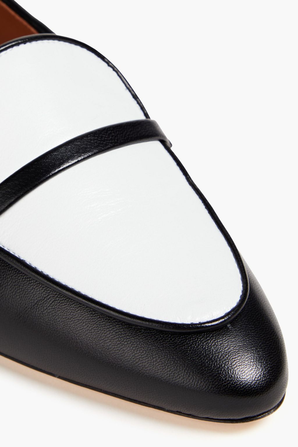 MALONE SOULIERS 브루니 투톤 가죽 로퍼